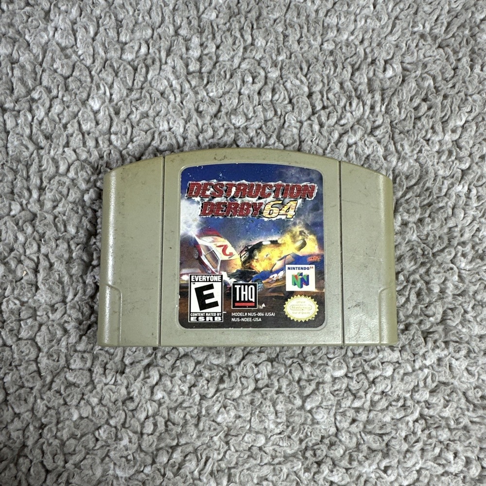 THQ Destruction Derby 64 (Nintendo 64) E-Everyone, NTSC-U/C (US/Canada)